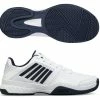 K-Swiss Court Express Men, White/Navy (Generous Width) -Sporting Goods Store 05443109 08225.1650347742