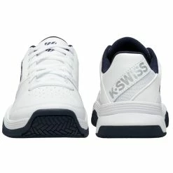 K-Swiss Court Express Men, White/Navy (Generous Width) -Sporting Goods Store 05443109b 02507.1650347744