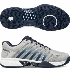 K-Swiss Express Light Pickleball, Men, Gray/Navy