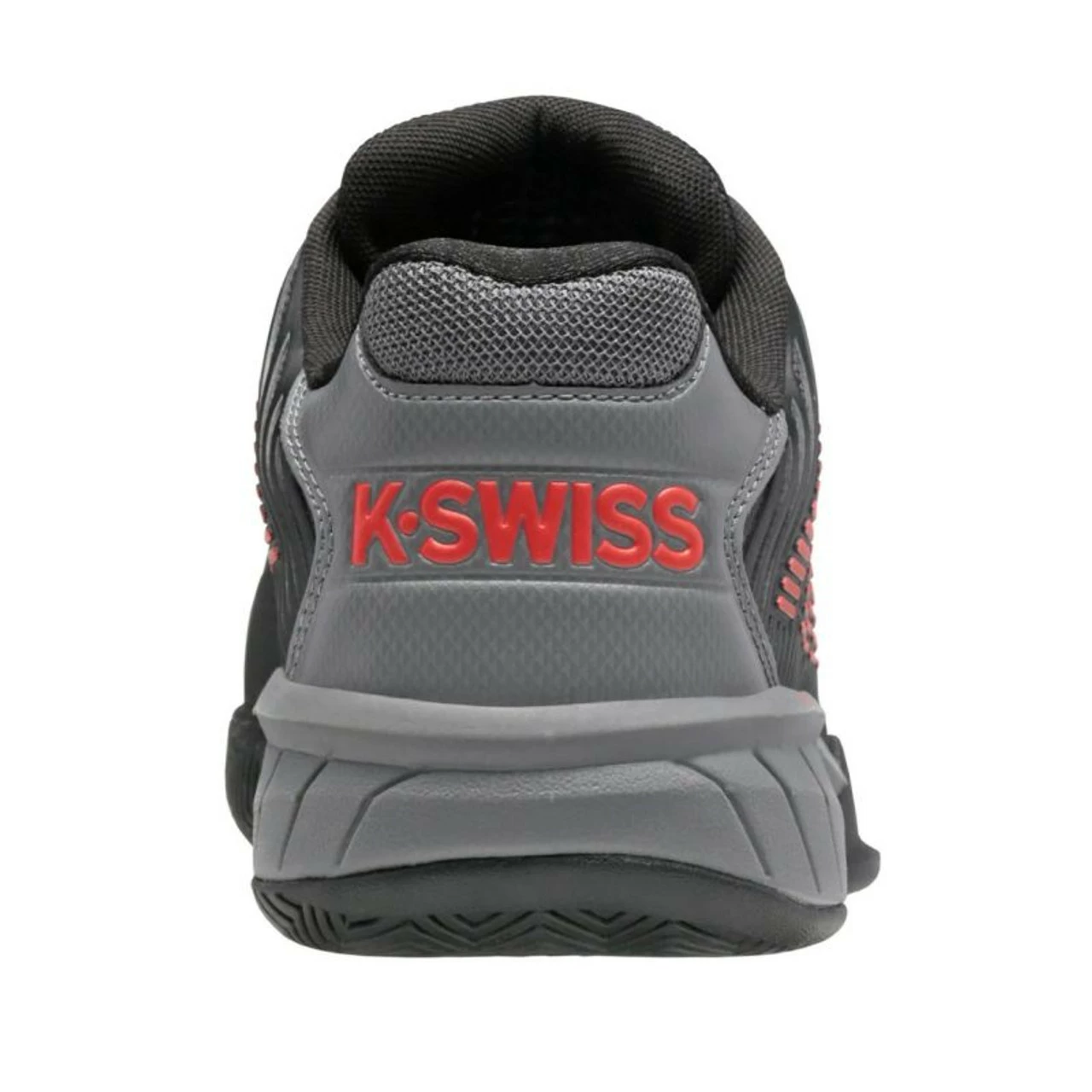 K-Swiss Hypercourt Express 2 Men, Black/Gray/Red 4 K-Swiss Hypercourt Express 2 Men, Black/Gray/Red - Image 2