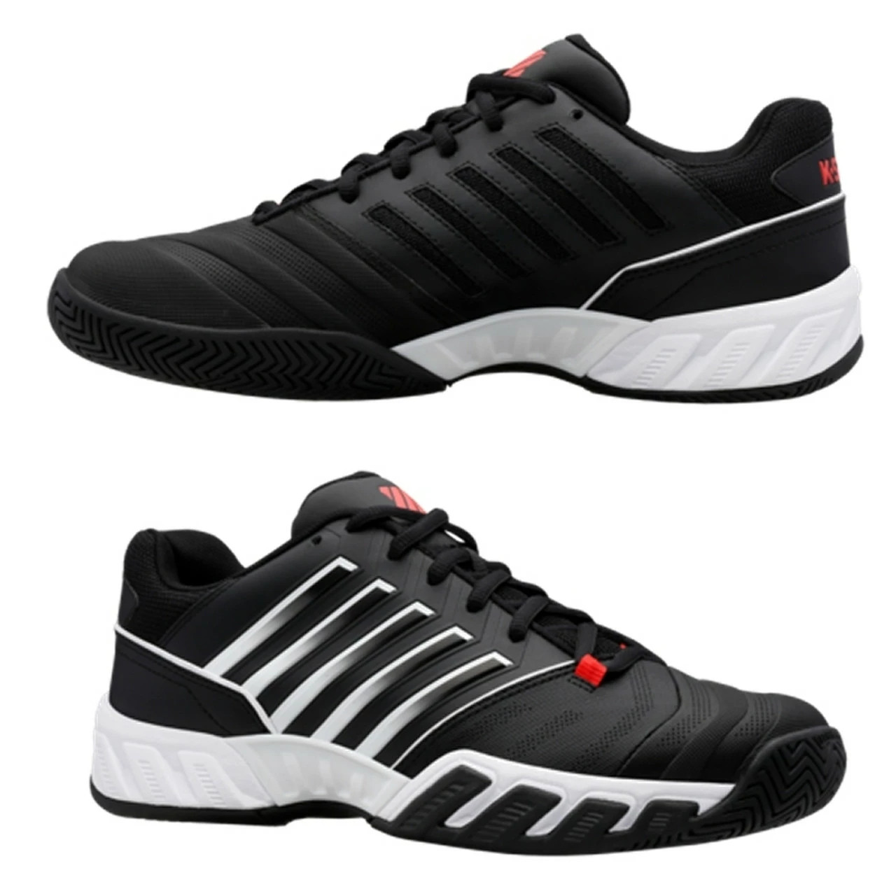 K-Swiss Bigshot Light 4, JR Black/Red 4 K-Swiss Bigshot Light 4, JR Black/Red - Image 2