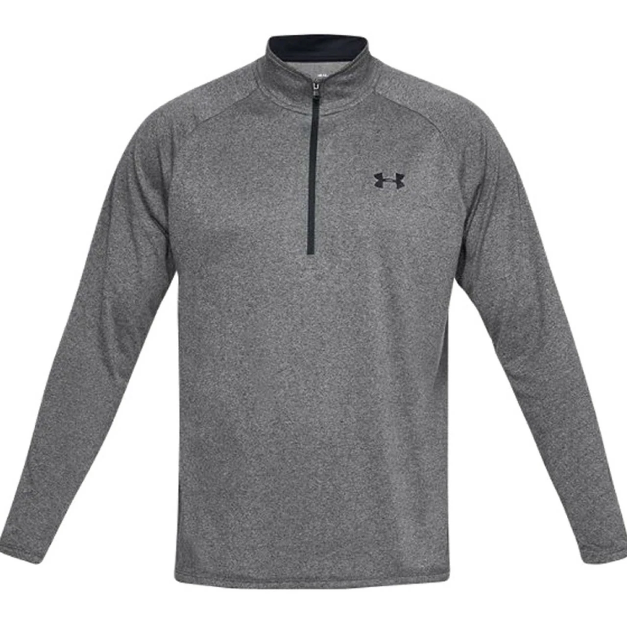 Under Armour Tech 1/2 Zip For Men, Carbon Heather 3 Under Armour Tech 1/2 Zip For Men, Carbon Heather