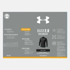 Under Armour Baselayer 2.0 For Men, Black 11 Under Armour Baselayer 2.0 For Men, Black -Sporting Goods Store 1343244001b 57825.1650348108