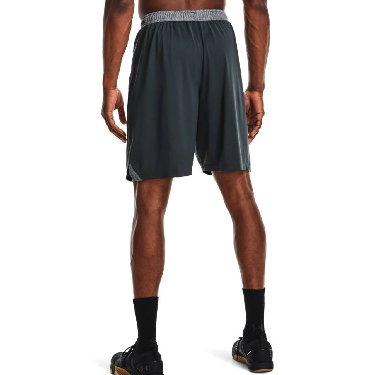 Under Armour Locker 9" Pocketed Short For Men, Steel Gray 7 Under Armour Locker 9" Pocketed Short For Men, Steel Gray - Image 5