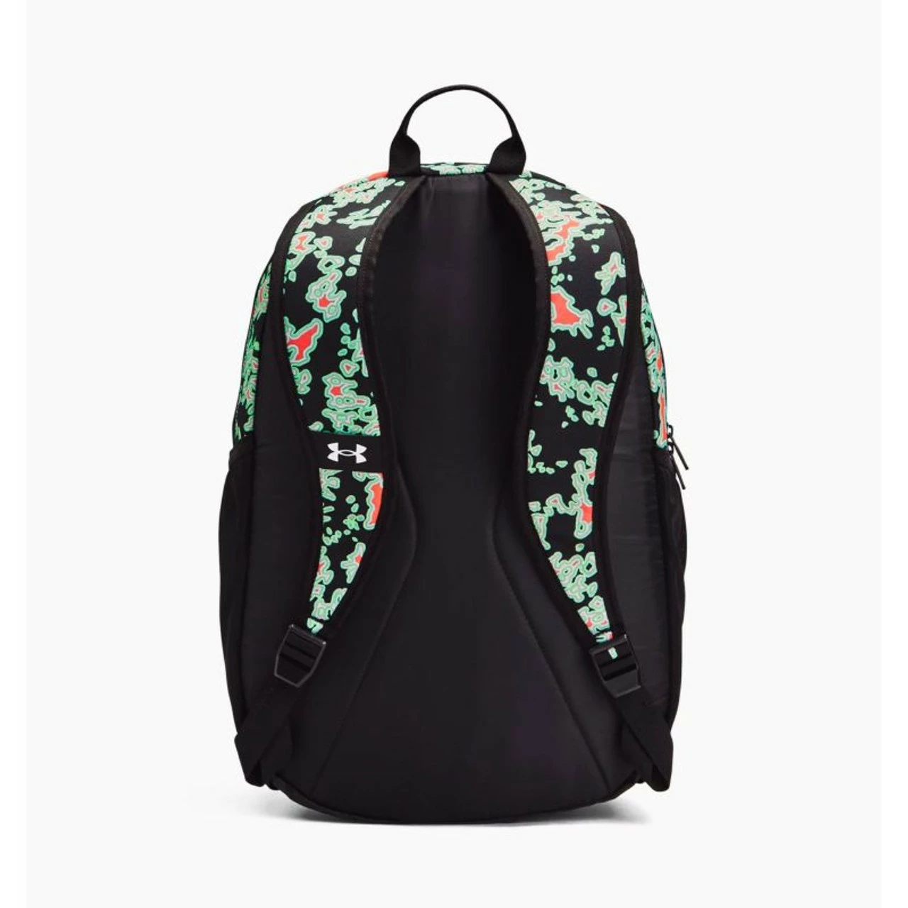 Under Armour Hustle Sport Backpack, Blk/Grn/Red 6 Under Armour Hustle Sport Backpack, Blk/Grn/Red - Image 4