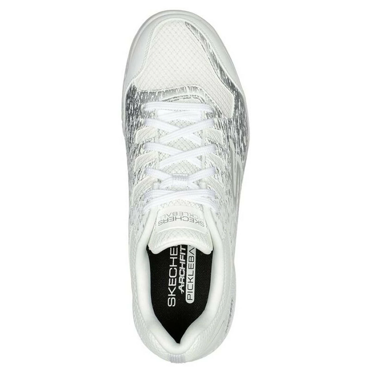 Skechers Viper Court Ladies Pickleball Shoes, White 6 Skechers Viper Court Ladies Pickleball Shoes, White - Image 4