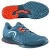 HEAD Sprint Pro 3.5 Men, Steel Blue/Orange -Sporting Goods Store 273042 77763.1651682689