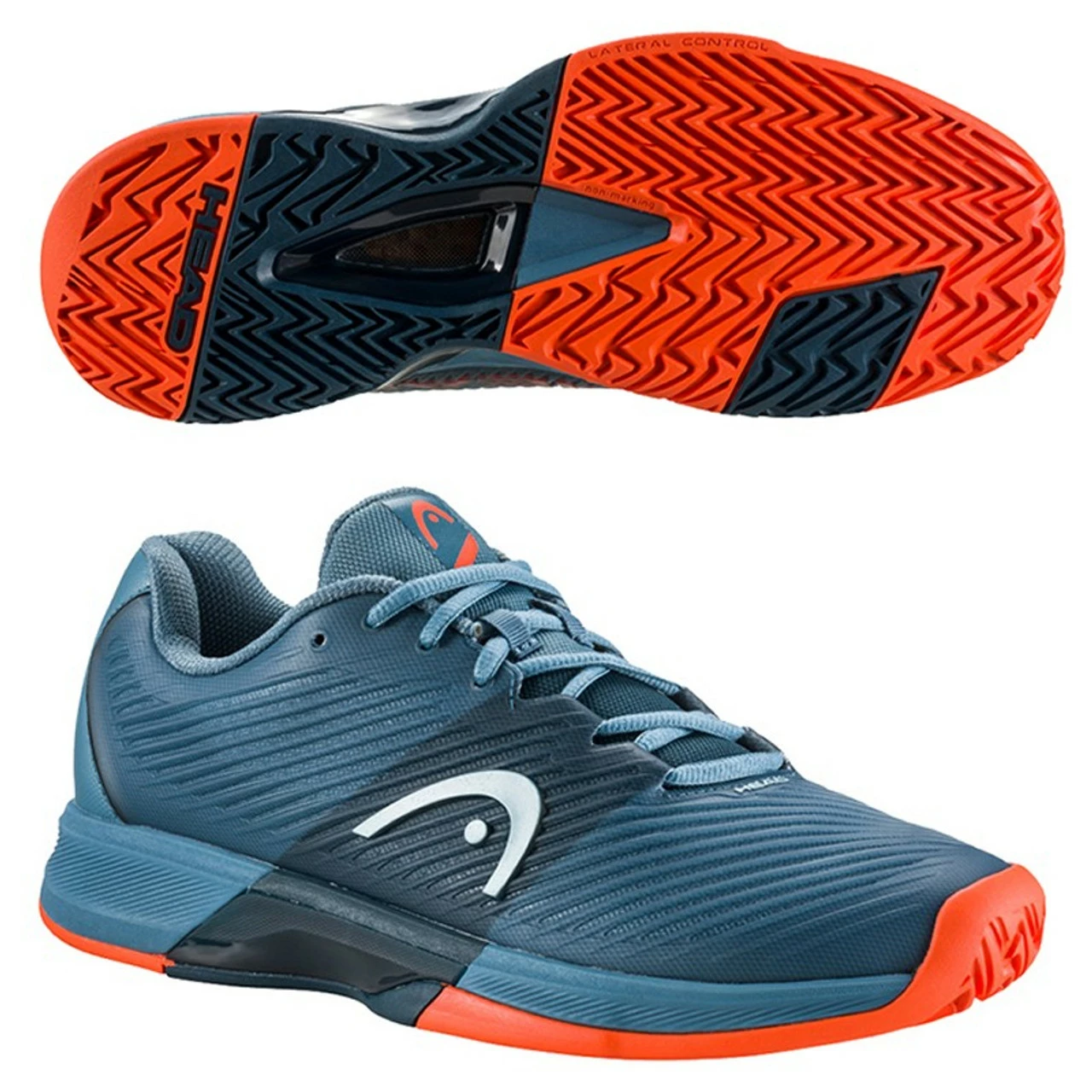 HEAD Revolt Pro 4.0 Men's, Blue/Orange (See Fit Comments) 3 HEAD Revolt Pro 4.0 Men's, Blue/Orange (See Fit Comments)