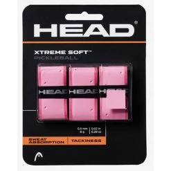 Head Xtremesoft Pickleball Overgrip, Black & Colors -Sporting Goods Store 285681pnk 11643.1674153059