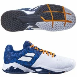 Babolat Propulse Blast AC Men, White/Blue/Orange