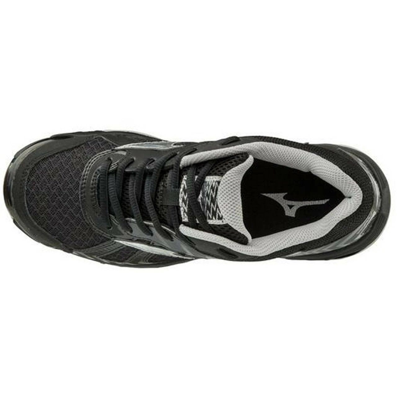 Mizuno Wave Bolt 7 Women's Black/Silver, Size 8.5 Only 6 Mizuno Wave Bolt 7 Women's Black/Silver, Size 8.5 Only - Image 4