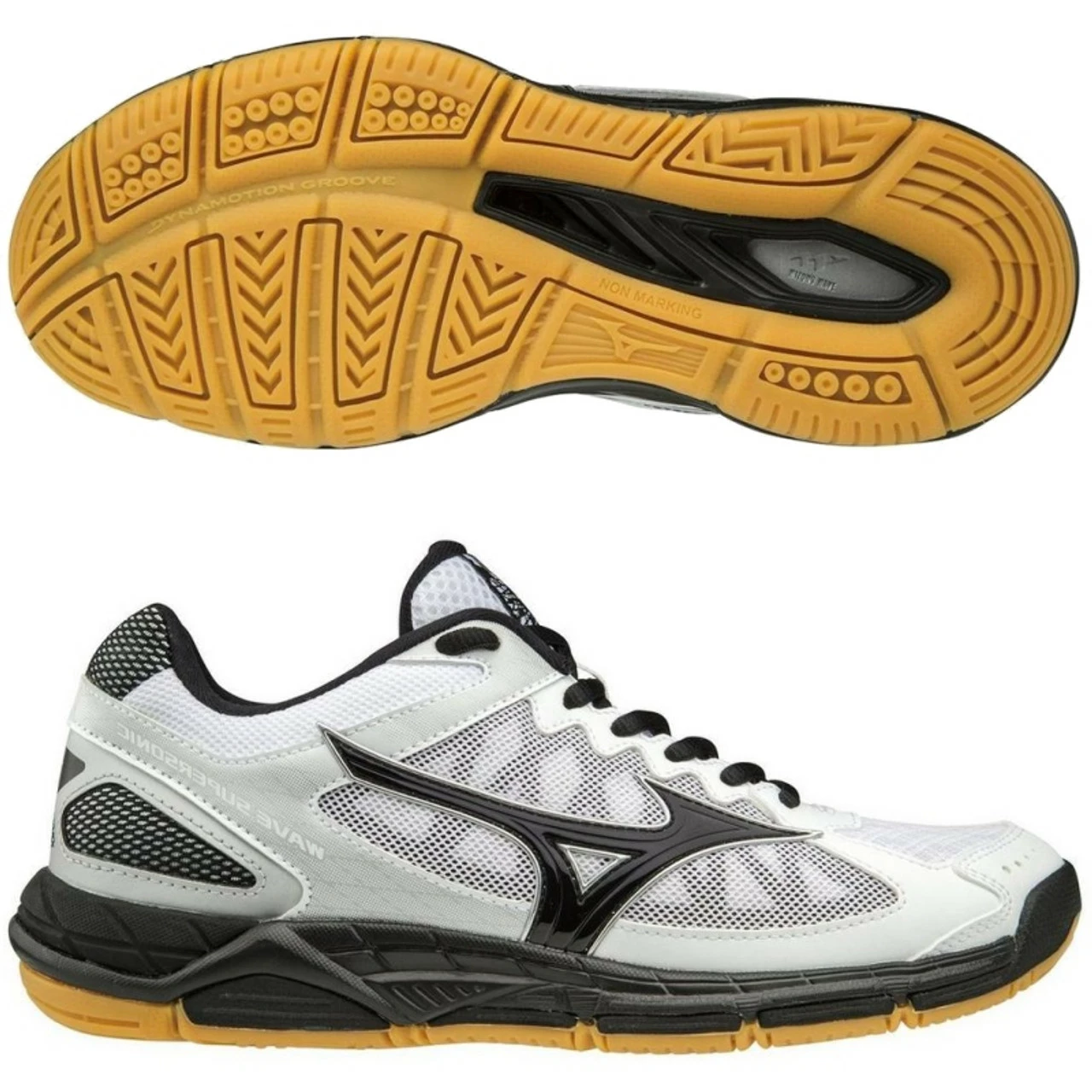 Mizuno Wave Supersonic Women's White/Black 3 Mizuno Wave Supersonic Women's White/Black