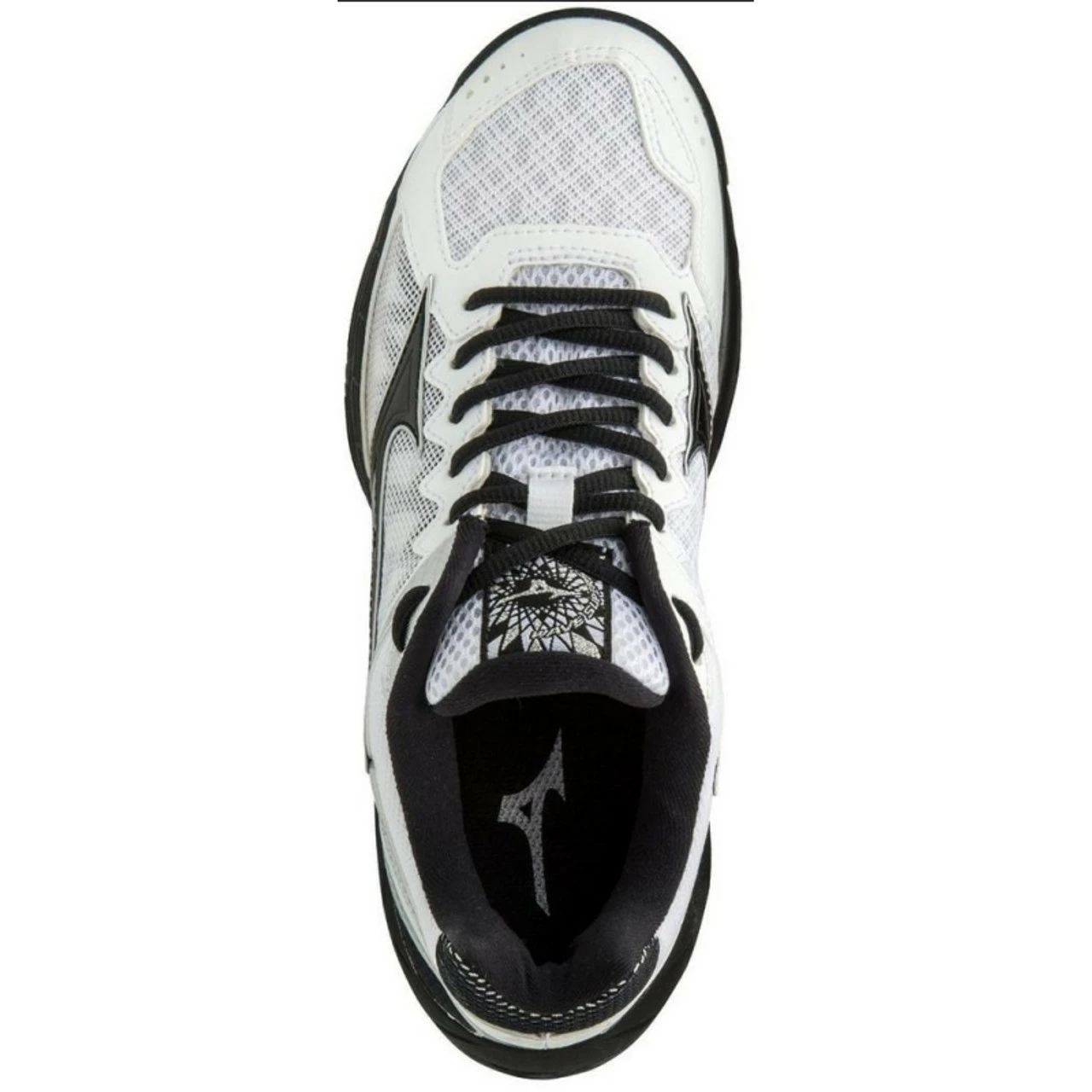 Mizuno Wave Supersonic Women's White/Black 4 Mizuno Wave Supersonic Women's White/Black - Image 2