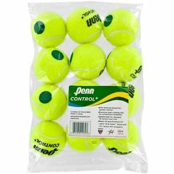 Penn Control Plus Green Dot POP Tennis Ball, Dozen
