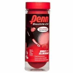 Penn Ballistic 2.0 Racquetballs - 12 Can Pack