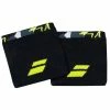 Babolat Wristbands 2023, Black/Gray/Yellow -Sporting Goods Store 5UA1261 20418.1674419910