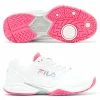 Fila Volley Zone Ladies, White/Pink For Pickleball / Tennis / Paddle 2022 (RUNS WIDE)