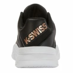 K-Swiss Court Express Ladies, Black/Rose Gold -Sporting Goods Store 95443059b 13947.1673701290