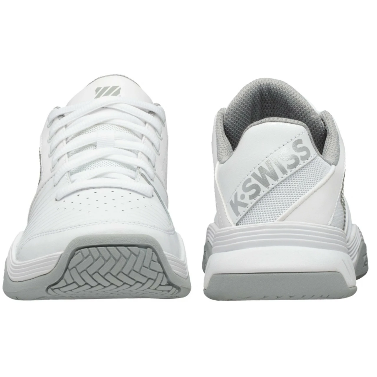 K-Swiss Court Express Ladies, White/Silver 5 K-Swiss Court Express Ladies, White/Silver - Image 3