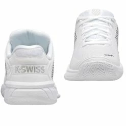 K-Swiss Hypercourt Express 2 Ladies, White/Black -Sporting Goods Store 96613102b 04455.1650348620