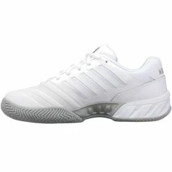 K-Swiss Bigshot Light 4 Women's, White/Gray/Silver -Sporting Goods Store 96989138B 42339.1650349214