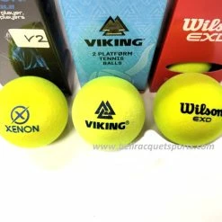 WILSON;VIKING;XENON Cold Weather Platform Tennis Balls - Play & Compare Pack '22 -Sporting Goods Store CompareBalls2022b 40572.1650349091