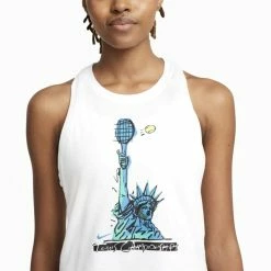Nike Court DriFit NYC Liberty Tank -Sporting Goods Store DJ2589whtB 50729.1665510241