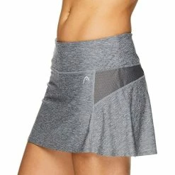 HEAD Court Tennis Skort, Gray 8 HEAD Court Tennis Skort, Gray -Sporting Goods Store HEW181b 94370.1665510846