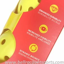 Penn 40 OUTDOOR Pickleball, Yellow 3-Pack 6 Penn 40 OUTDOOR Pickleball, Yellow 3-Pack -Sporting Goods Store PBB6b 35446.1650346618
