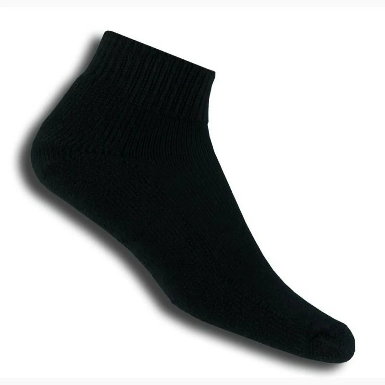 Thorlo TMX-13 Quarter Sock, Black 3 Thorlo TMX-13 Quarter Sock, Black