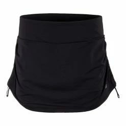 Fila Shirred Side Skort In Black, White Or Navy