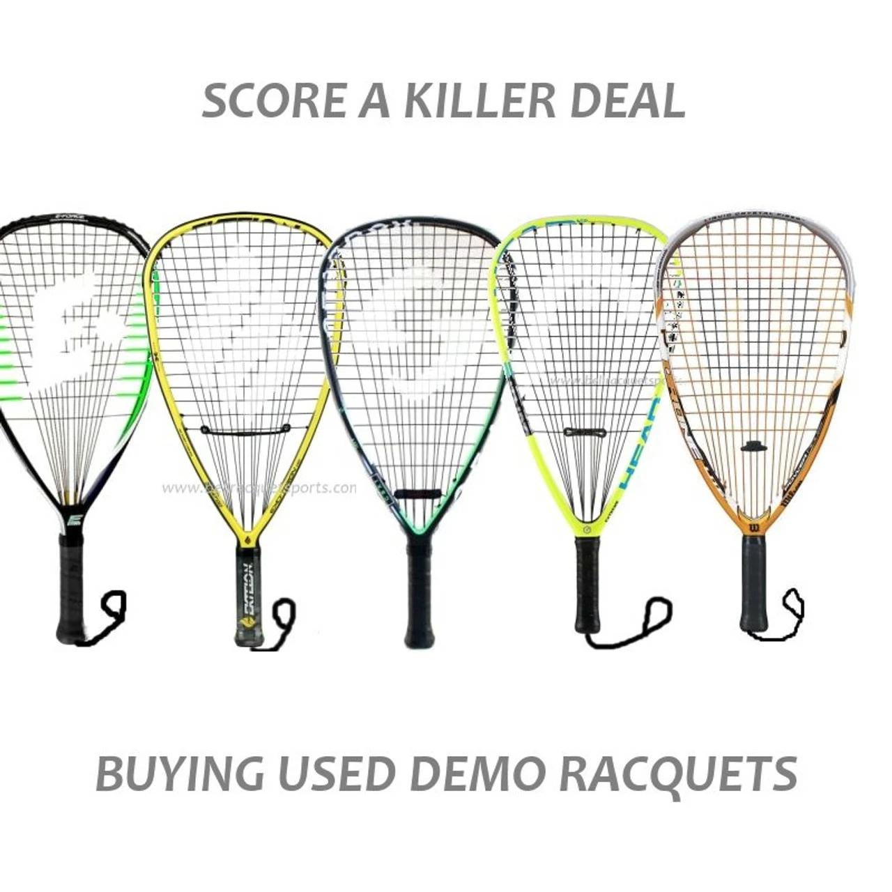 Racquetball Racquet Demos For Sale 3 Racquetball Racquet Demos For Sale