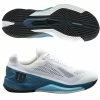 Wilson Rush Pro 4.0 Men, Wht/Gray/Blue 2 Wilson Rush Pro 4.0 Men, Wht/Gray/Blue -Sporting Goods Store WRS328600 37098.1666293571