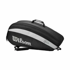 Wilson RF Team 6 Pack Bag, Black 7 Wilson RF Team 6 Pack Bag, Black -Sporting Goods Store wr80057b 74179.1650347536