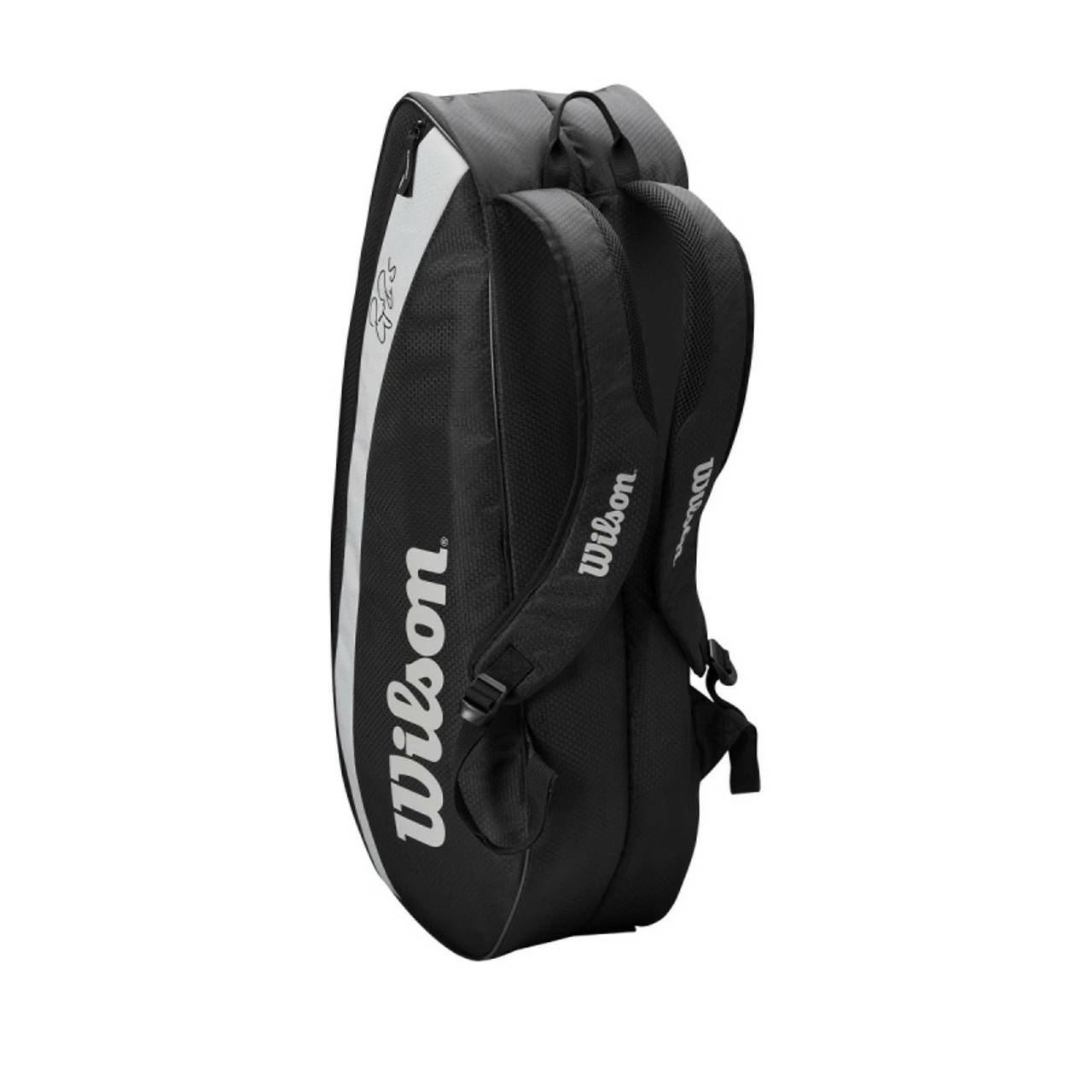 Wilson RF Team 6 Pack Bag, Black 4 Wilson RF Team 6 Pack Bag, Black - Image 2